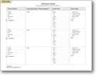 Job Search Pad